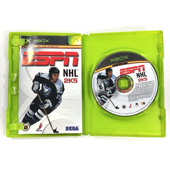 ESPN NHL 2K5 Microsoft Xbox 2004 Complete with Manual Tested - Picture 4 of 9